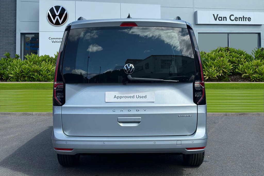 Volkswagen Caddy 1.5 Ehybrid 150 Commerce Pro Dsg- 5 Seats Silver #4