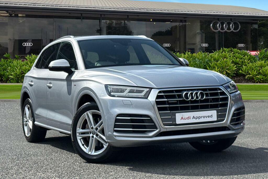 Audi Q5 40 Tdi Quattro S Line S Tronic Silver