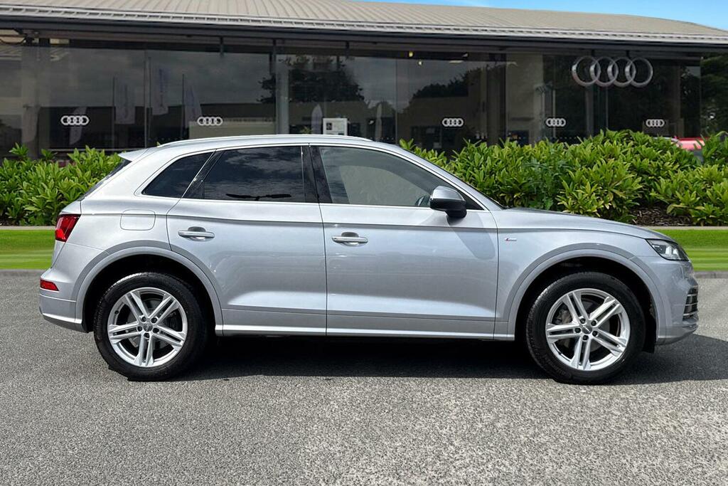 Audi Q5 40 Tdi Quattro S Line S Tronic Silver #3