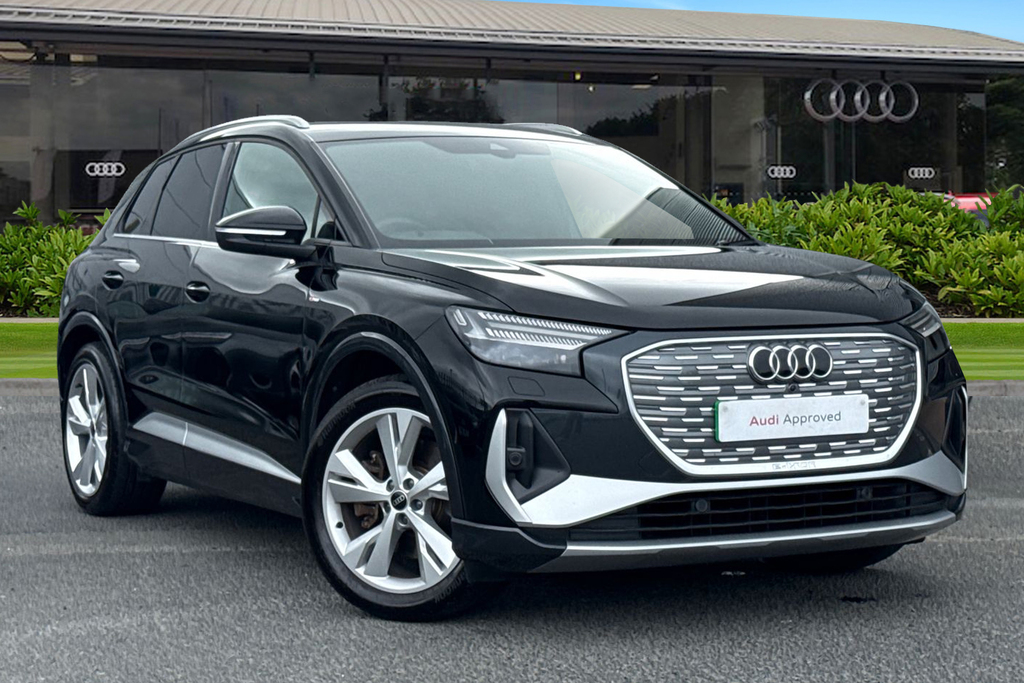 Audi Q4 E Tron Q4 S Line 40 E-tron 150,00 Kw Black