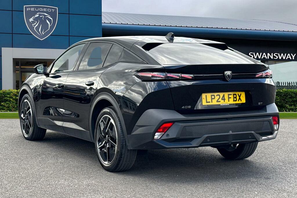 Peugeot 408 1.2 Puretech Gt Fastback Eat Euro 6 Ss Black #2