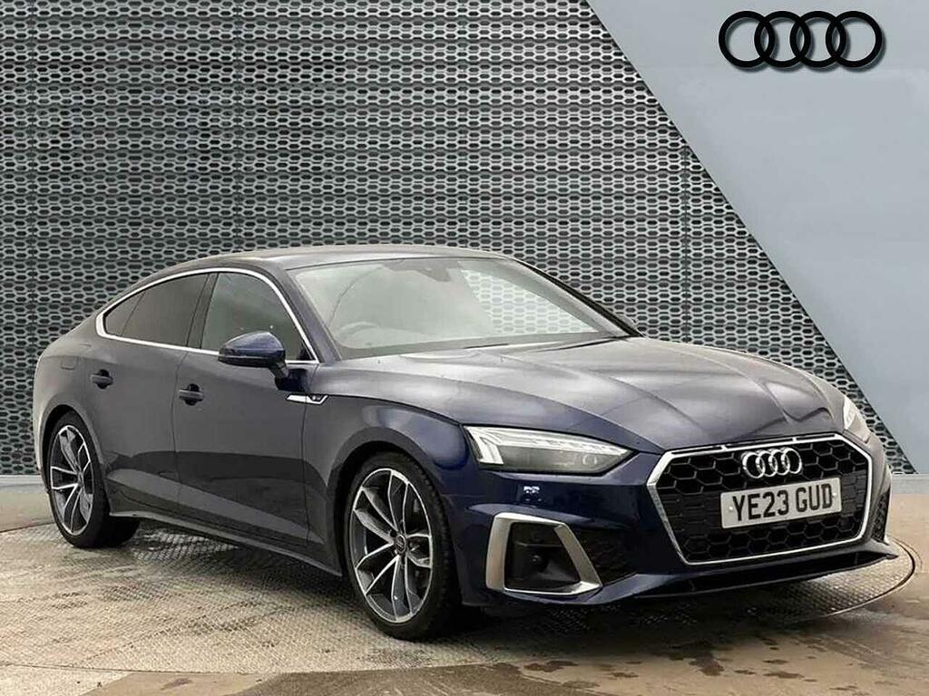 Audi A5 S Line 35 Tdi 163 Ps S Tronic Blue