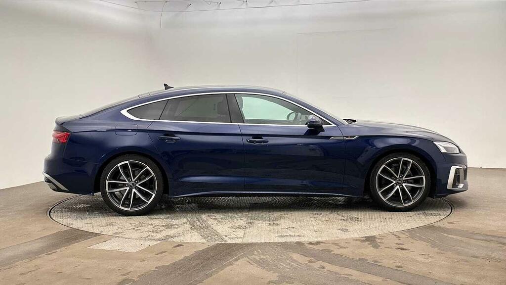 Audi A5 S Line 35 Tdi 163 Ps S Tronic Blue #4