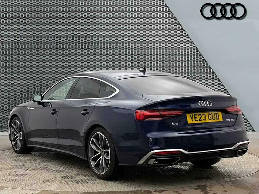 Audi A5 S Line 35 Tdi 163 Ps S Tronic Blue #3