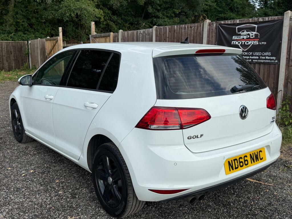 Volkswagen Golf 1.4 Tsi Bluemotion Tech Match Edition Euro 6 S S ND66NWC White #5