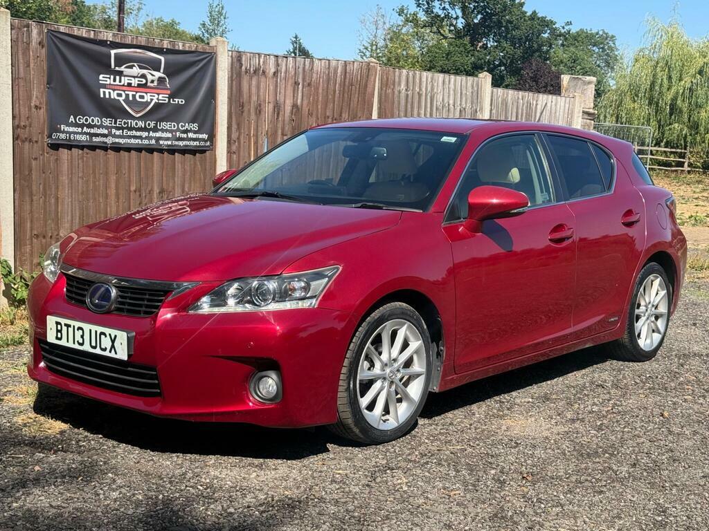 Lexus CT 1.8 200H Luxury Cvt Euro 5 S S Red