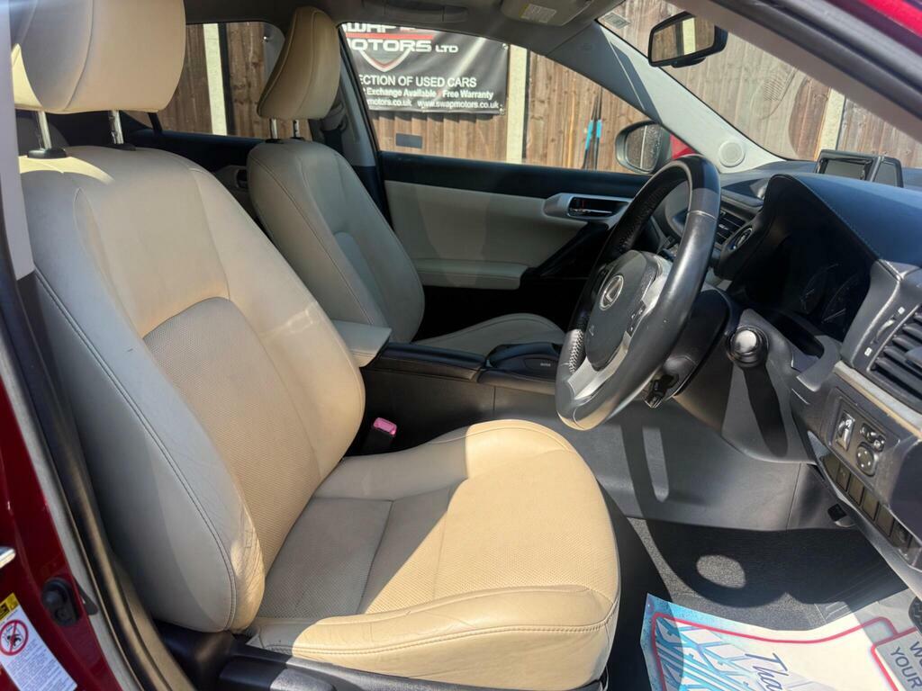 Lexus CT 1.8 200H Advance Cvt Euro 5 Ss Silver #17