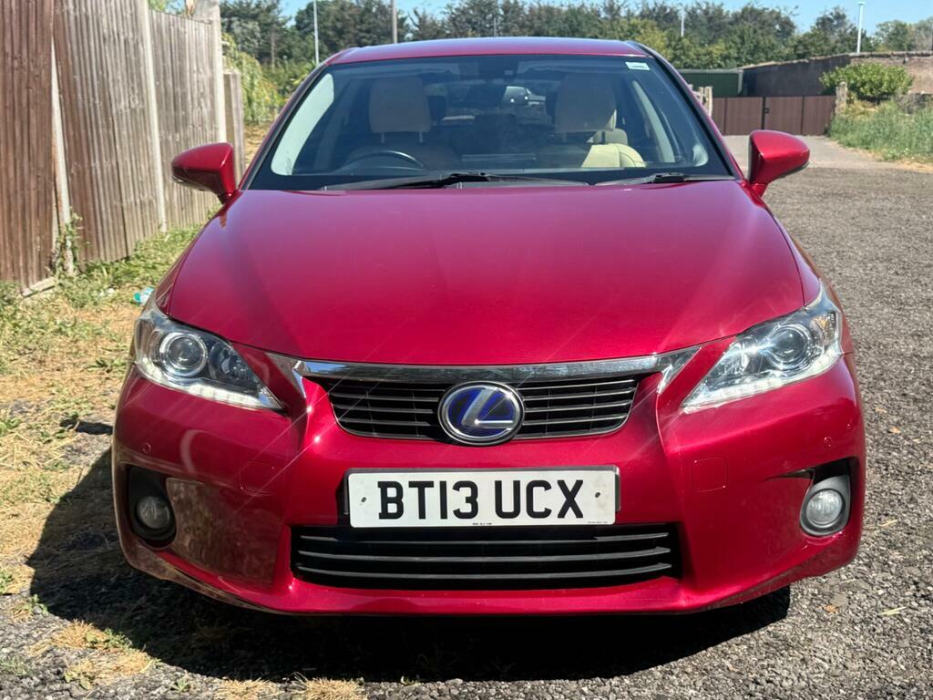 Lexus CT 1.8 200H Luxury Cvt Euro 5 S S Red #3