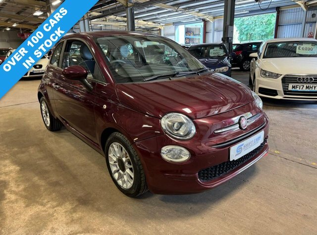 Fiat 500 Hatchback BJ16WGV Red