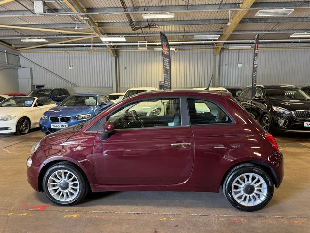 Fiat 500 Hatchback BJ16WGV Red #3