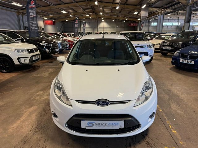 Ford Fiesta Hatchback White #2
