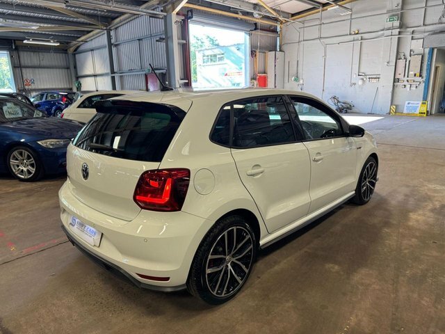 Volkswagen Polo Hatchback AJ66YSR White #4