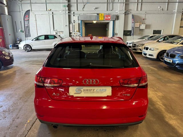 Audi A3 Hatchback KX17YJT Red #6
