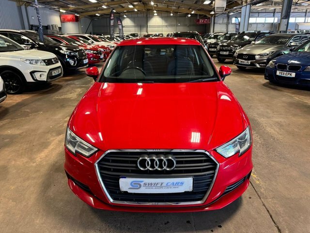 Audi A3 Hatchback KX17YJT Red #2