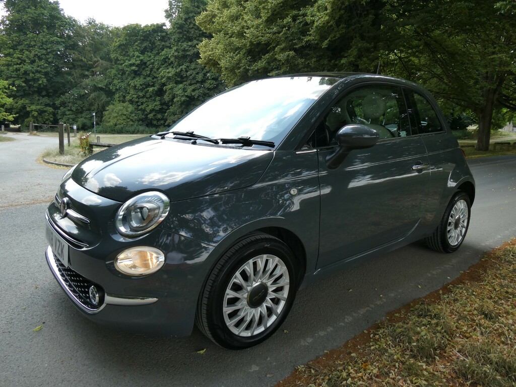 Fiat 500 1.2 Lounge Hatchback Euro 6 Ss WN18VZK Grey #3