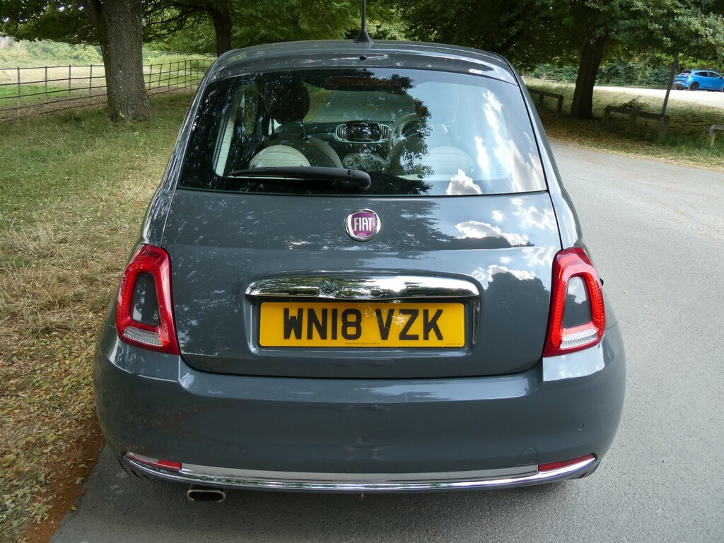 Fiat 500 1.2 Lounge Hatchback Euro 6 Ss WN18VZK Grey #5