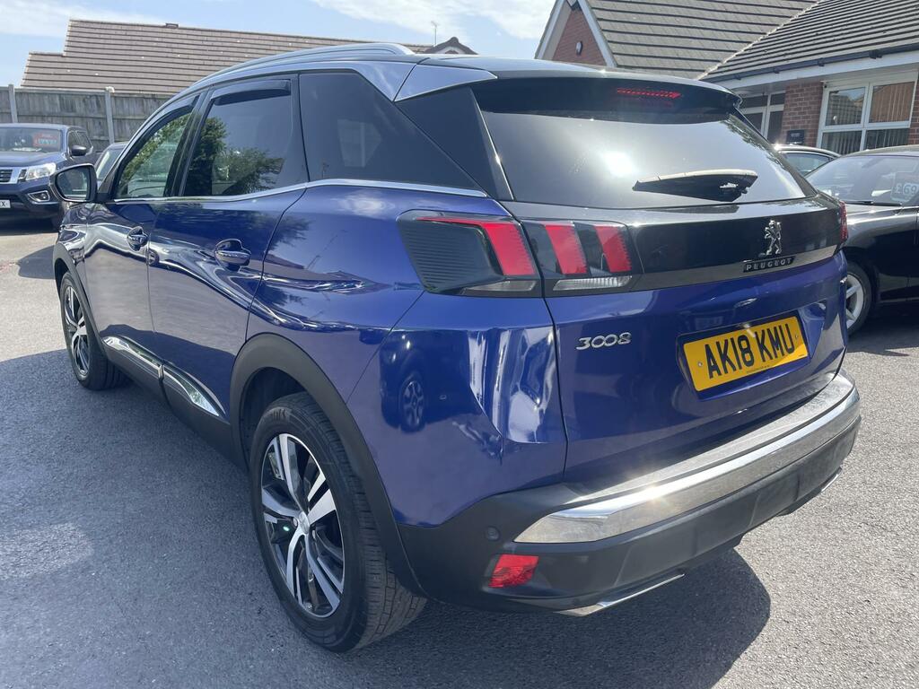Peugeot 3008 1.5 Bluehdi Gt Line Suv Eat Euro 6 Ss AK18KMU Blue #4