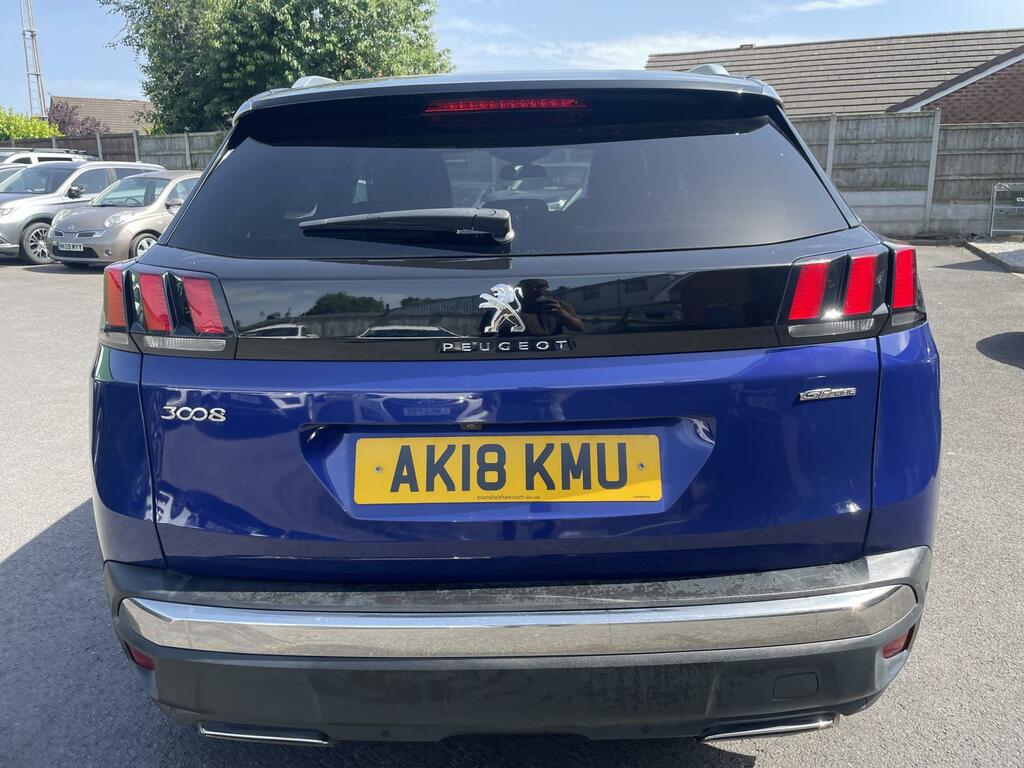 Peugeot 3008 1.5 Bluehdi Gt Line Suv Eat Euro 6 Ss AK18KMU Blue #5