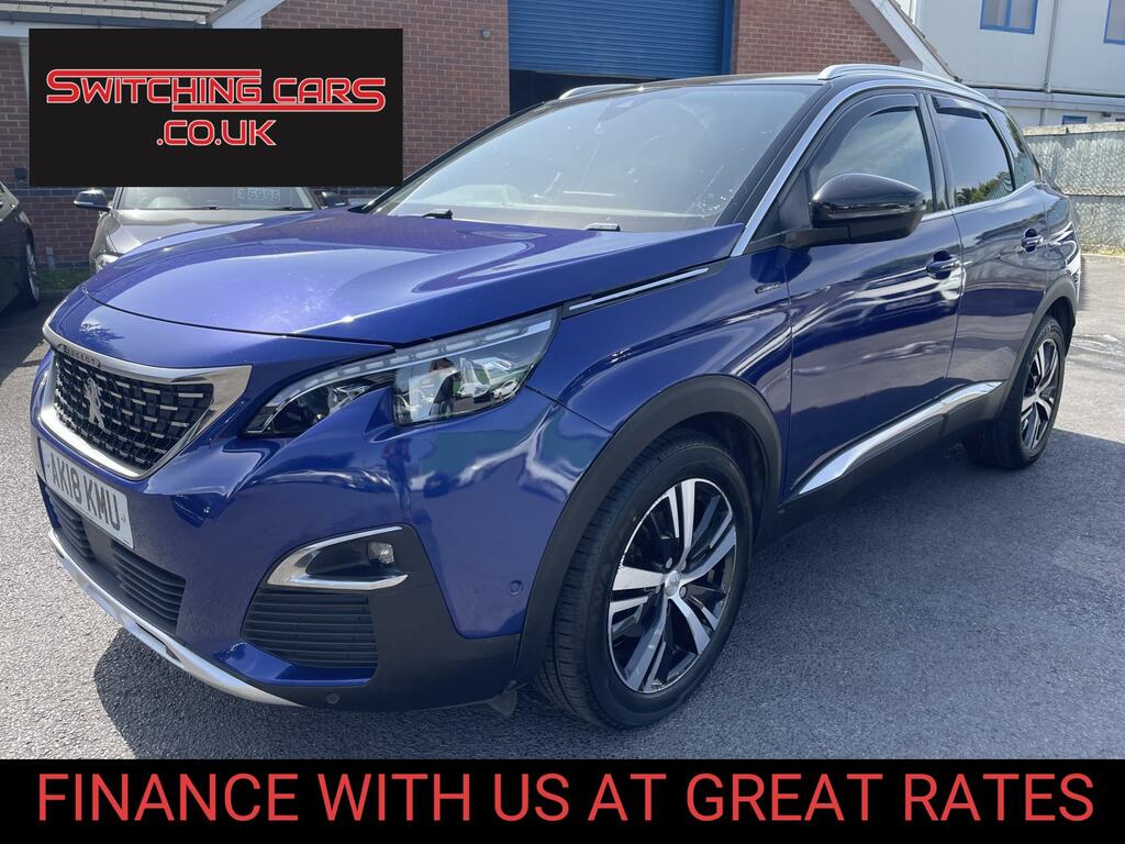 Peugeot 3008 1.5 Bluehdi Gt Line Suv Eat Euro 6 Ss Blue