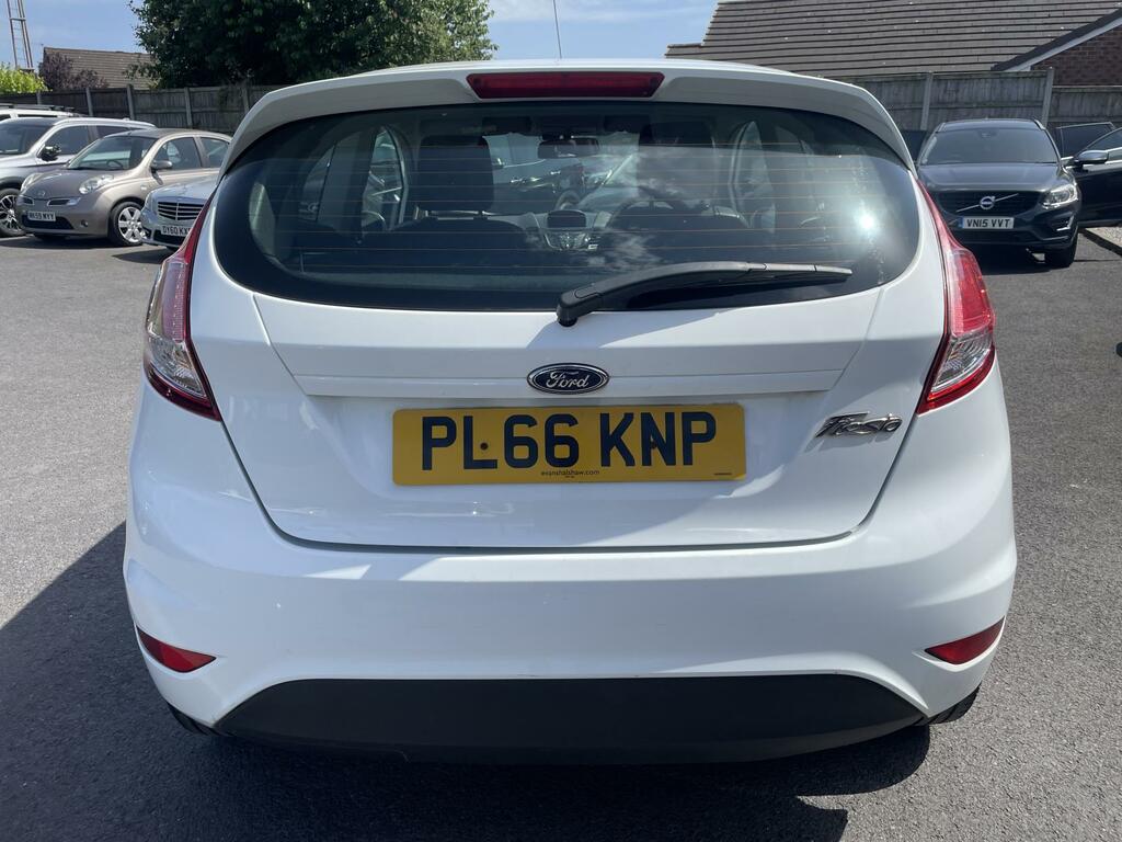 Ford Fiesta 1.25 Zetec Hatchback Euro 6 82 PL66KNP White #5