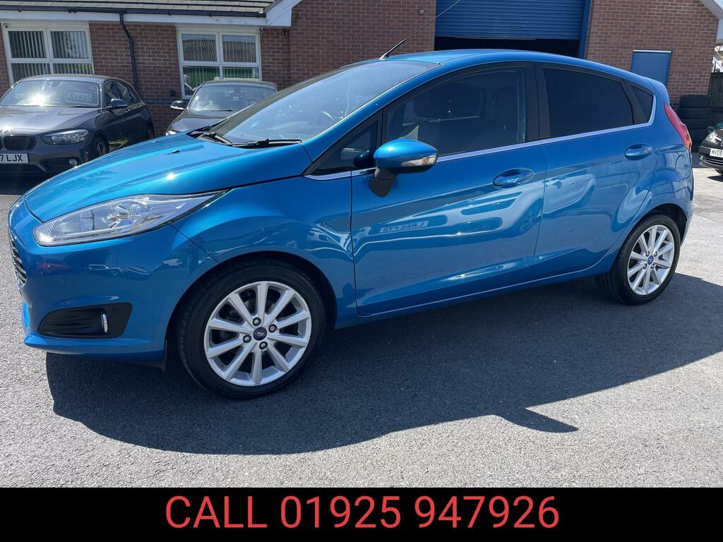 Ford Fiesta 1.0T Ecoboost Titanium Hatchback Blue #3