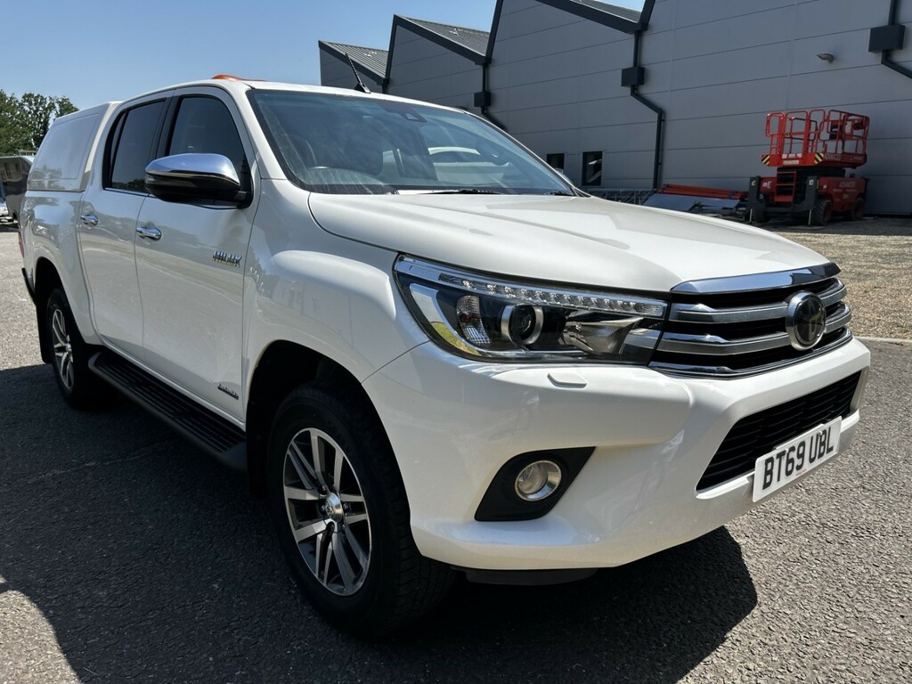 Toyota HILUX 2.4 D-4d Invincible White #2