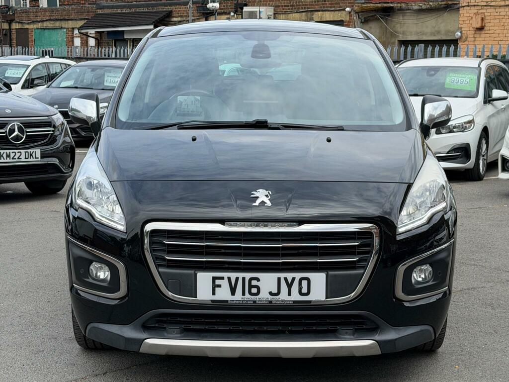 Peugeot 3008 1.6 Bluehdi Allure Eat Euro 6 Ss FV16JYO Black #2