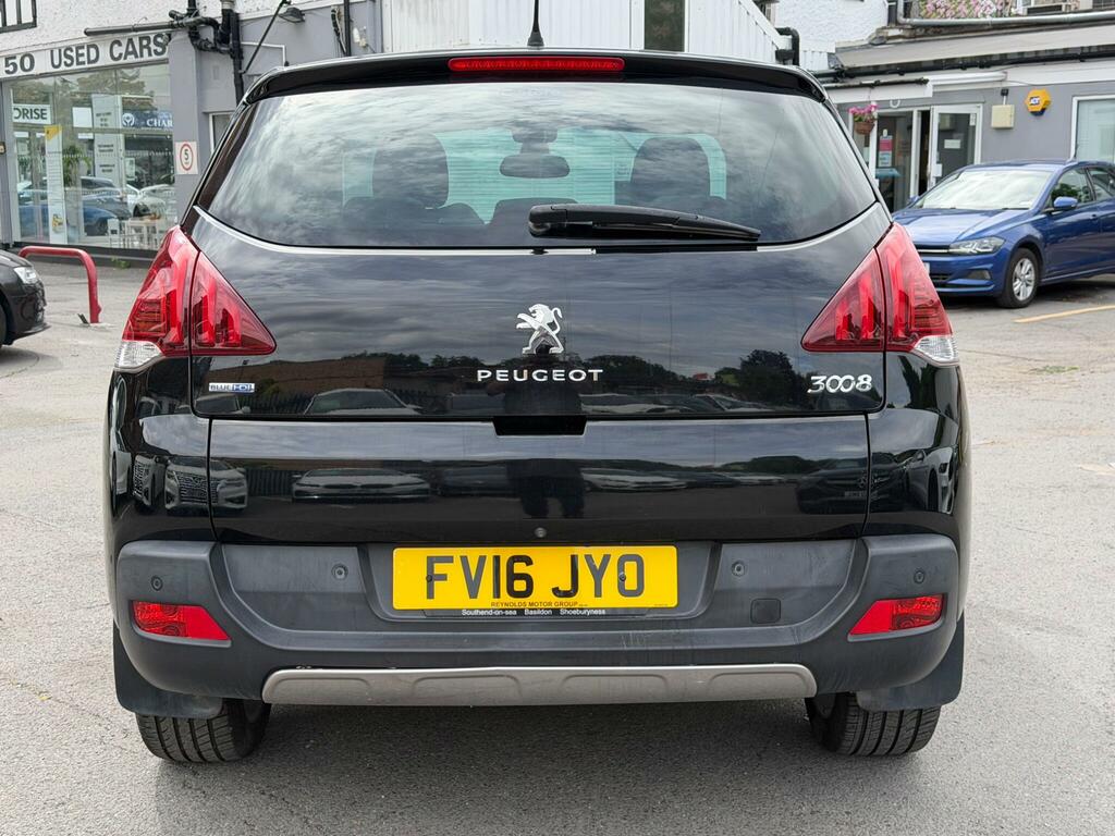 Peugeot 3008 1.6 Bluehdi Allure Eat Euro 6 Ss FV16JYO Black #6