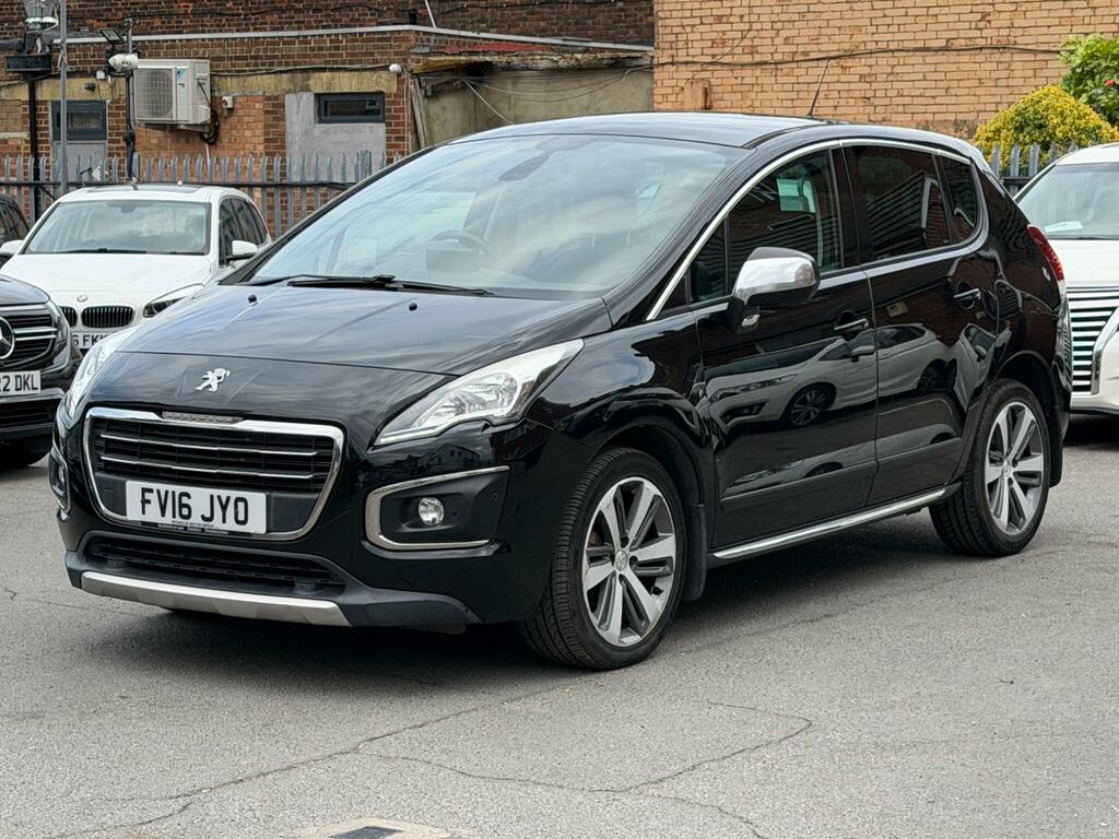 Peugeot 3008 1.6 Bluehdi Allure Eat Euro 6 Ss FV16JYO Black #3