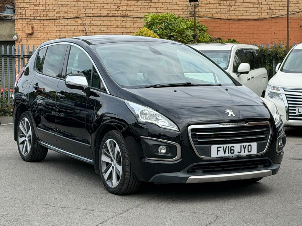 Peugeot 3008 1.6 Bluehdi Allure Eat Euro 6 Ss FV16JYO Black