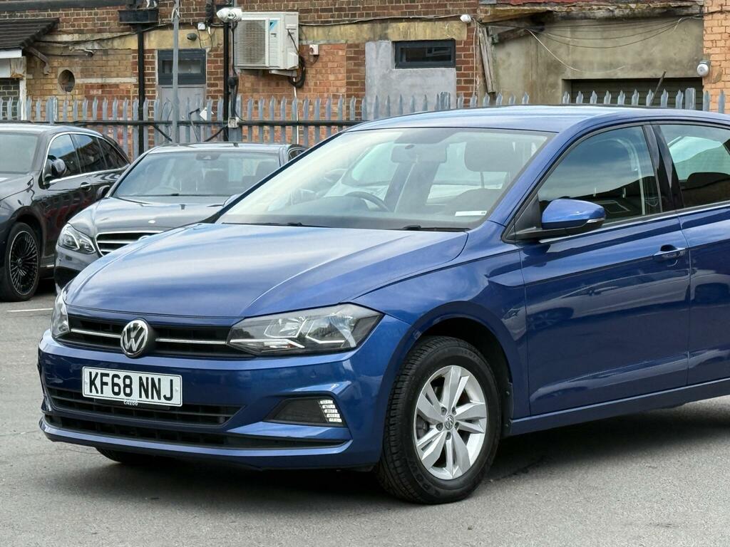 Volkswagen Polo 1.0 Tsi Se Dsg Euro 6 Ss KF68NNJ Blue #4