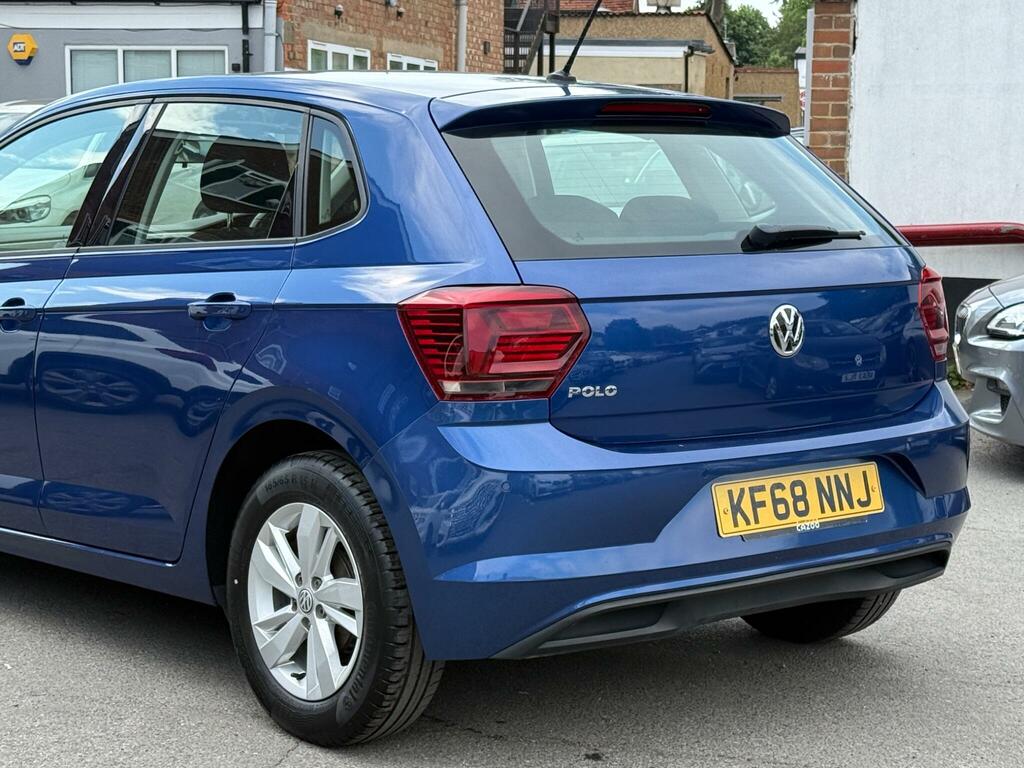 Volkswagen Polo 1.0 Tsi Se Dsg Euro 6 Ss KF68NNJ Blue #5
