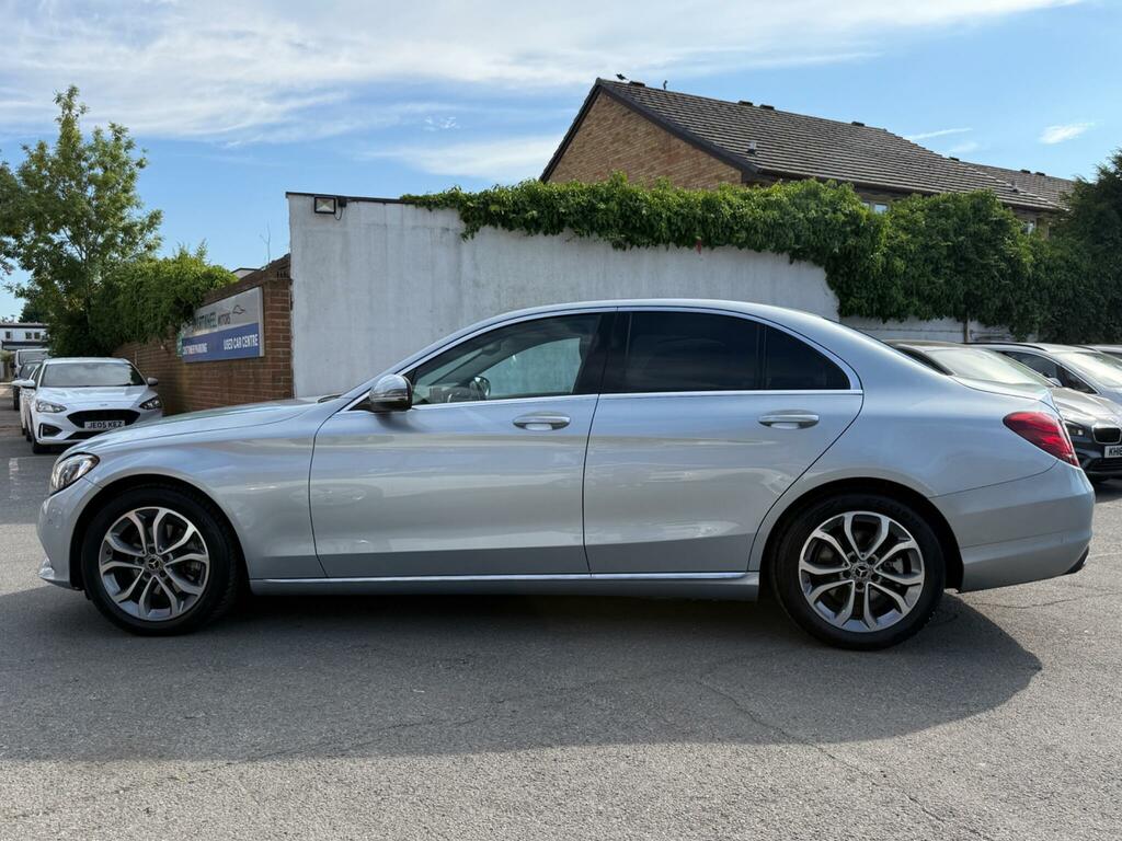 Mercedes-Benz C Class 2.1 C220d Sport G-tronic Euro 6 Ss Silver #4