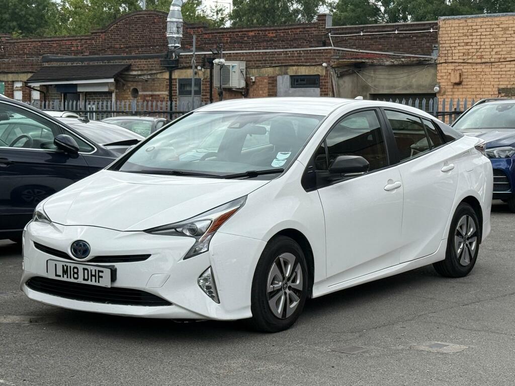 Toyota Prius 1.8 Vvt-h Active Cvt Euro 6 Ss White #6