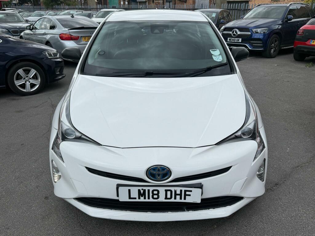 Toyota Prius 1.8 Vvt-h Active Cvt Euro 6 Ss White #3