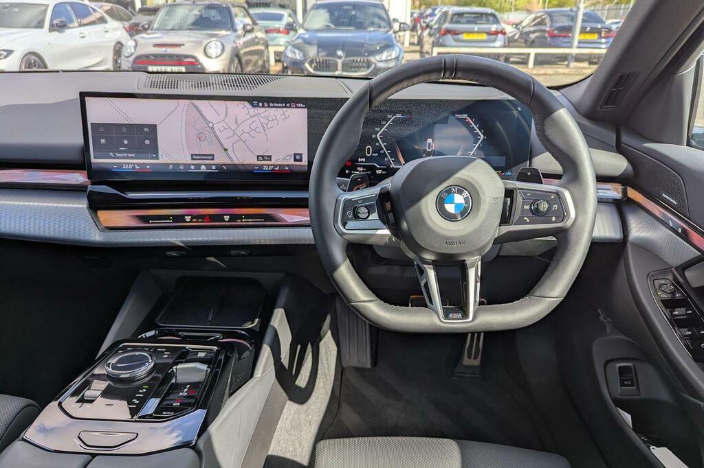 BMW 5 Series 520I M Sport Pro Saloon White #5