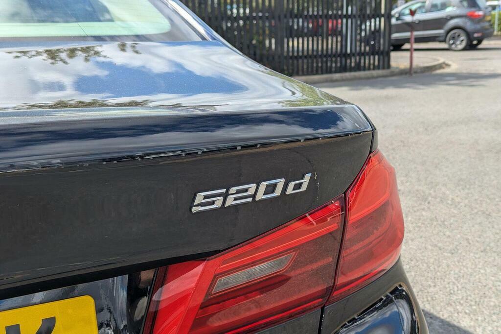 BMW 5 Series 520D M Sport Black #26