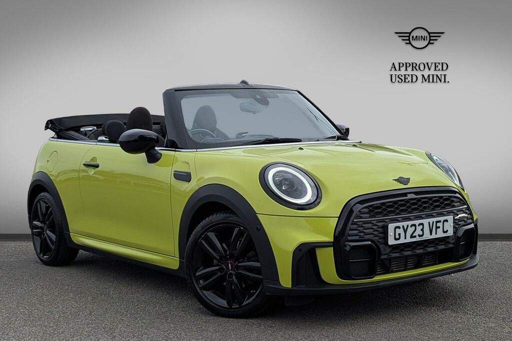 Mini Convertible Convertible Cooper Sport Yellow