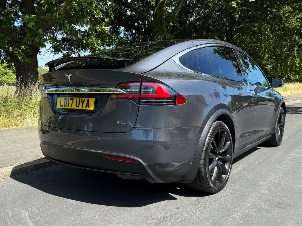 Tesla Model X Suv 90D Dual Motor Executive Edition 4Wde 5 LD17UYA Grey #6