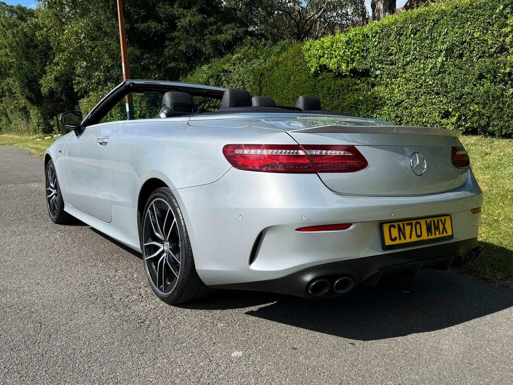 Mercedes-Benz E Class Convertible 3.0 E53 Biturbo Amg Premium Plus Cab Silver #5