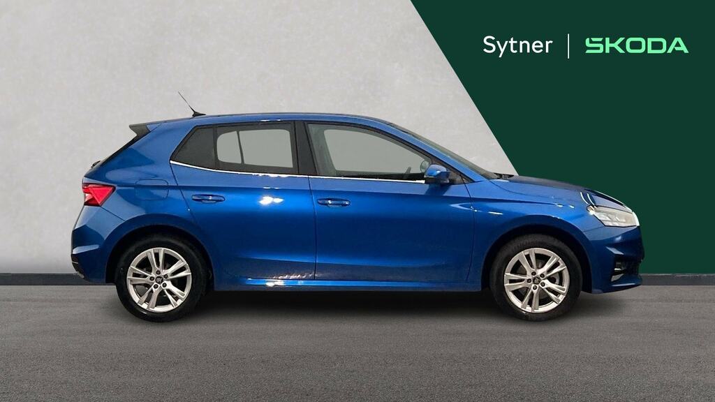 Skoda Fabia 1.5 Tsi 150 Se L Edition Dsg CX26UUR Blue #4