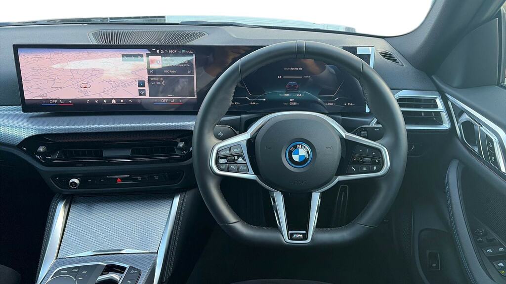 BMW i4 210Kw Edrive35 M Sport 70Kwh VX26JWZ Black #5