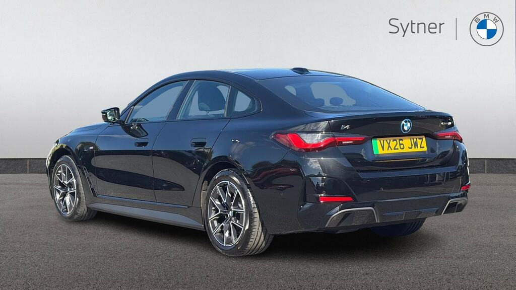 BMW i4 210Kw Edrive35 M Sport 70Kwh VX26JWZ Black #2
