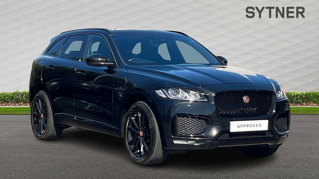 Jaguar F-Pace 2.0D 180 Chequered Flag Awd Black
