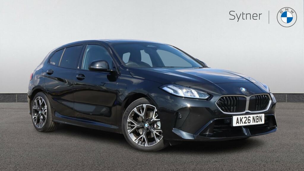 BMW 1 Series 120 M Sport Step AK26NBN Black