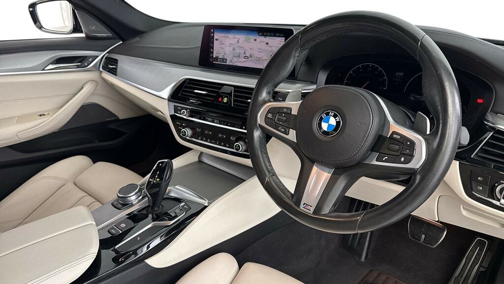 BMW 5 Series 530D M Sport Plus Pack HF68VMU Grey #6