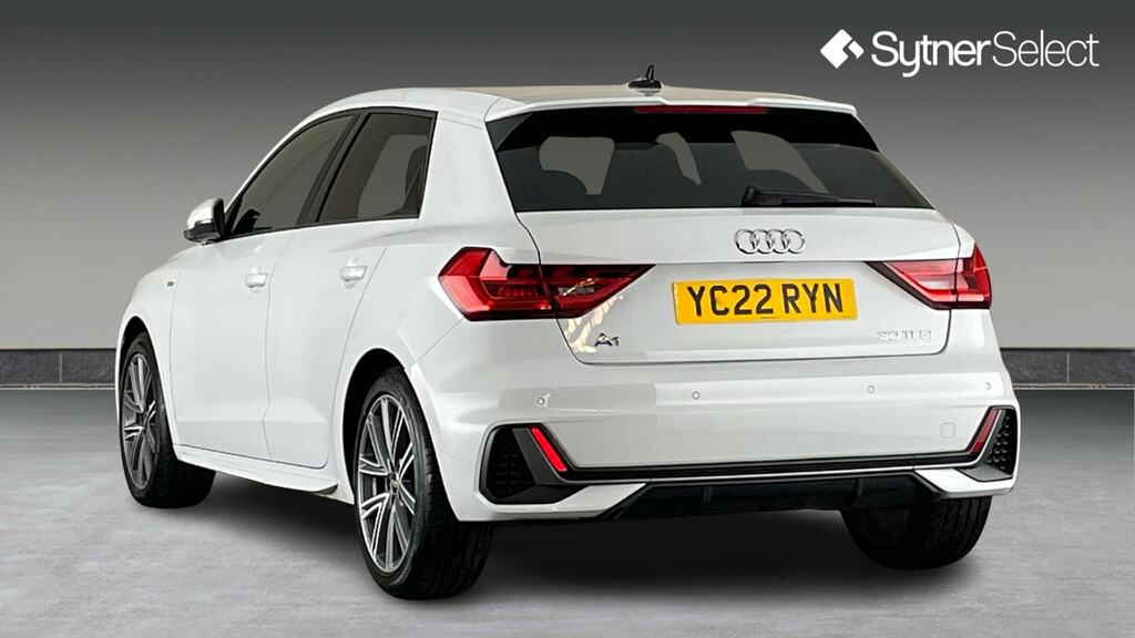 Audi A1 30 Tfsi 110 S Line S Tronic YC22RYN White #2