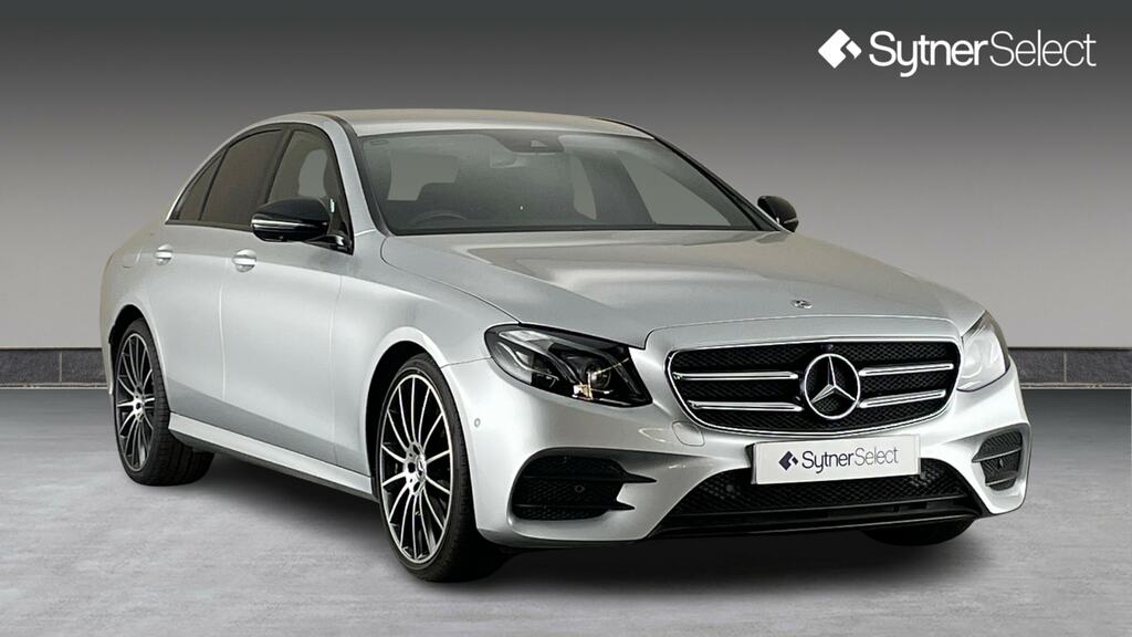 Mercedes-Benz E Class E350d Amg Line Night Edition Prem 9G-tronic Silver
