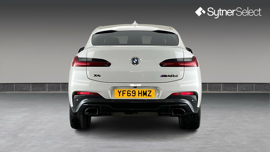 BMW X4 Xdrive M40d Step YF69HMZ White #5