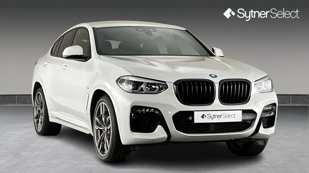 BMW X4 Xdrive M40d Step White